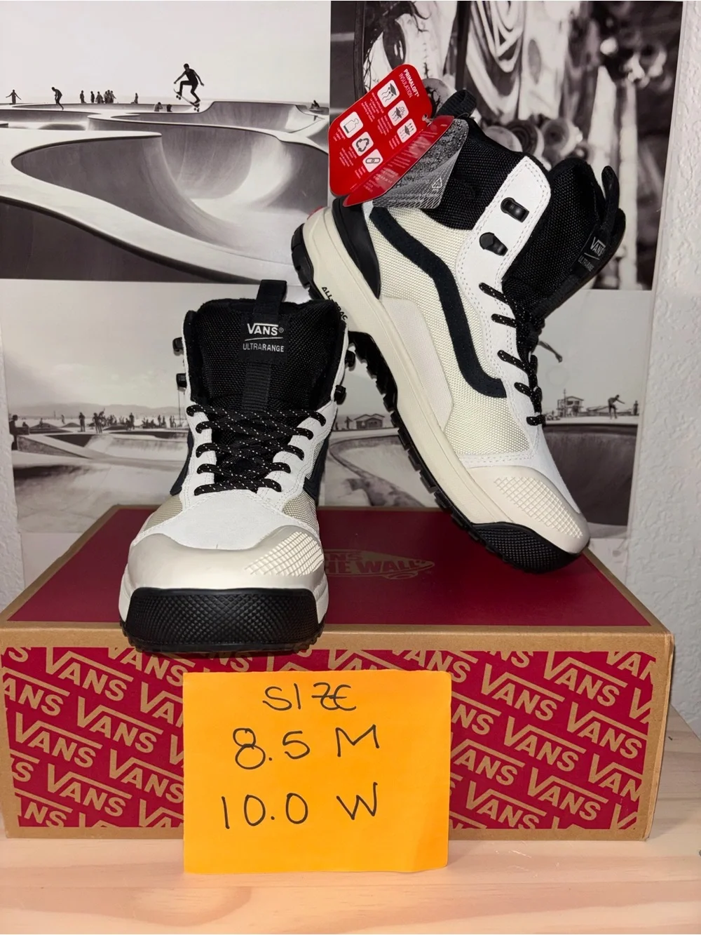 Vans Ultrarange EXo Hi MTE2 sz 8.5 Men’s 10.0 Woman
